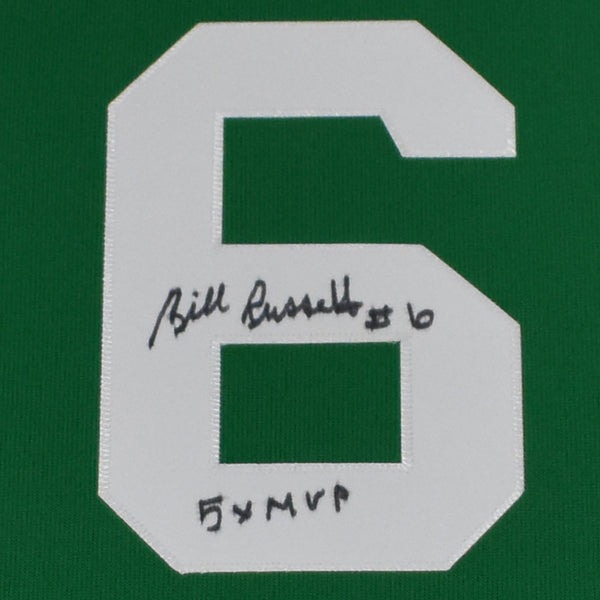 Bill Russell Autographed Mitchell & Ness Boston Celtics Authentic