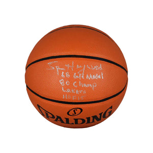 Autographed NBA Replica Basketball – Silver