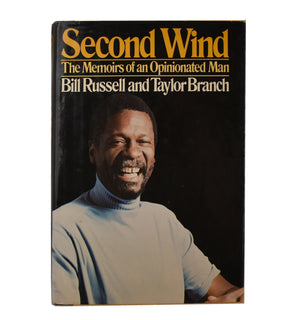 Autographed Hard Cover "Second Wind, The Memoirs of An Opinionated Man" Book