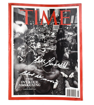 Autographed Time Magazine (Double Issue) "The Overdue Awakening" Black Lives Matter