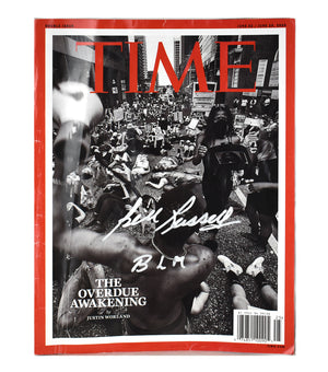 Autographed Time Magazine (Double Issue) "The Overdue Awakening" BLM